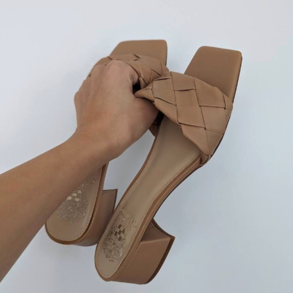 Vince Camuto Semtera Block Heel Slide Sandal - image 2